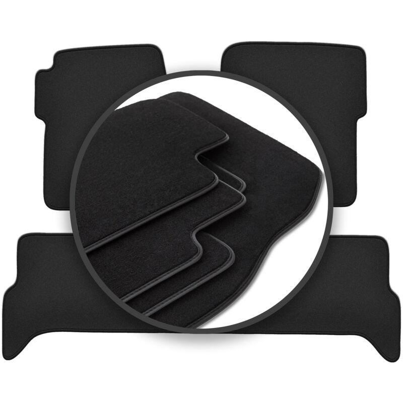 Tapis de voiture haut de gamme pour : Land Rover Discovery II tout-terrain (1998-2004)