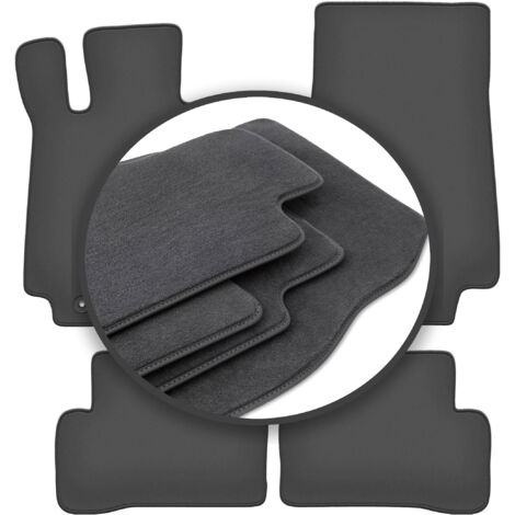 Tapis de voiture haut de gamme pour : Mercedes C W205 avec repose-pieds break, berline (2015-)