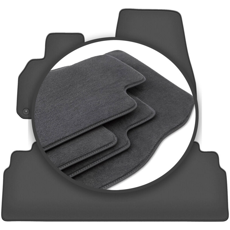 Tapis de voiture haut de gamme pour : Renault Espace Initiale (2015-)