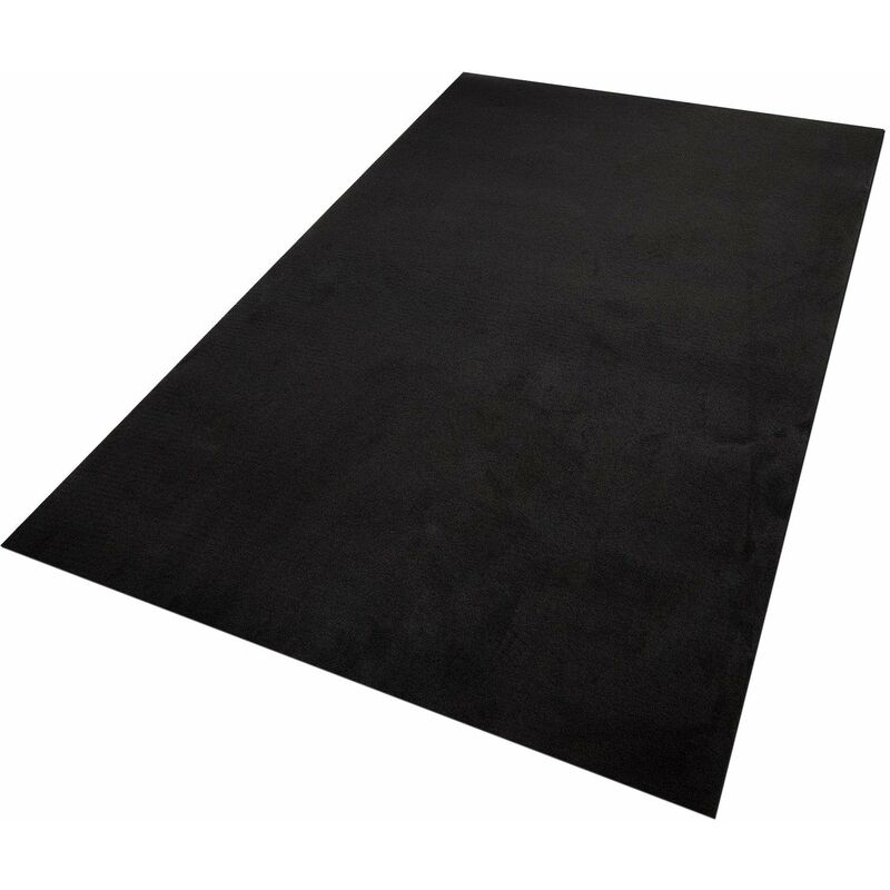 Karat - Tapis de voiture Mustang Garniture intérieure Noir 77 100 x 300 cm - Noir