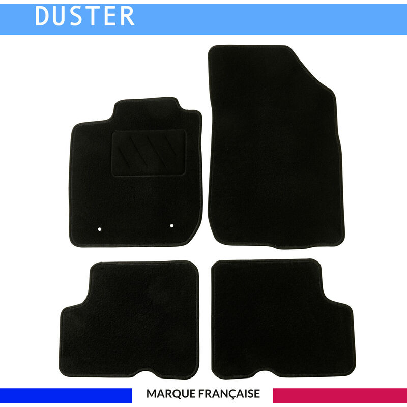 Tapis de voiture - Sur Mesure pour duster (2010 - 2013) - 4 pièces - Tapis de sol antidérapant pour automobile