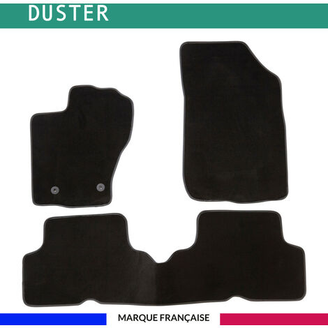Tapis de voiture - Sur Mesure pour DUSTER (2013 - 2017) - 3 pièces - Tapis de sol antidérapant pour automobile