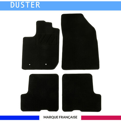 Tapis de voiture - Sur Mesure pour DUSTER (dès 2018) - 4 pièces - Tapis de sol antidérapant pour automobile