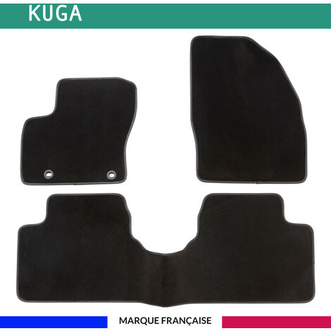 Tapis de voiture - Sur Mesure pour KUGA (2008 - 2011) - 3 pièces - Tapis de sol antidérapant pour automobile