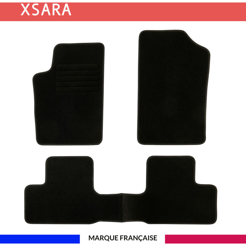 Tapis de voiture - Sur Mesure pour XSARA (1997 - 2005) - 3 pièces - Tapis de sol antidérapant pour automobile