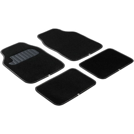 Tapis de voiture The Color noir / blanc