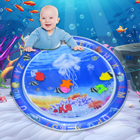 Sans Marque Tapis de jeu à jet d'eau pour enfants Jouet aquatique - Bleu -  170 cm - M1 à prix pas cher