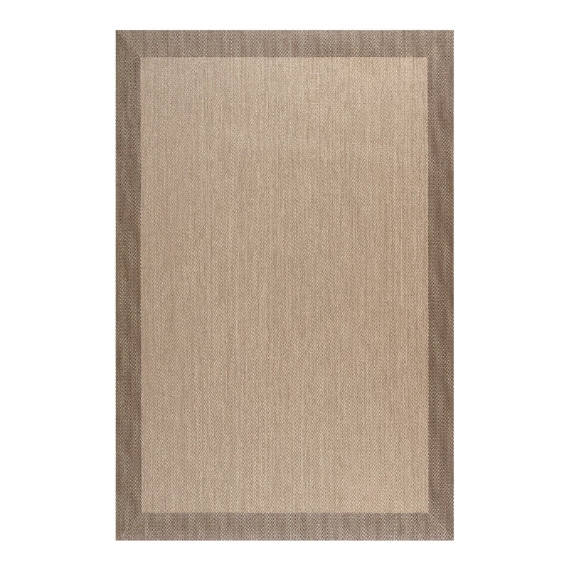 Tapis Deblon en vinyle antidérapant et résistant, Marron clair 80 x 150 cm