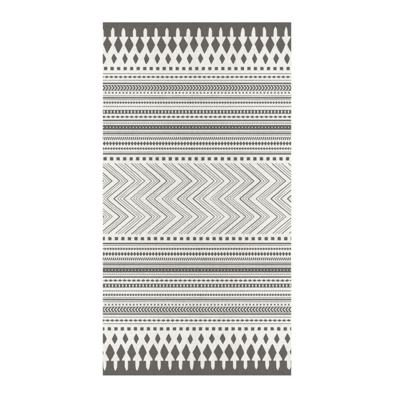 Tapis Deblon en vinyle antidérapant et résistant, Ethnique 80 x 150 cm
