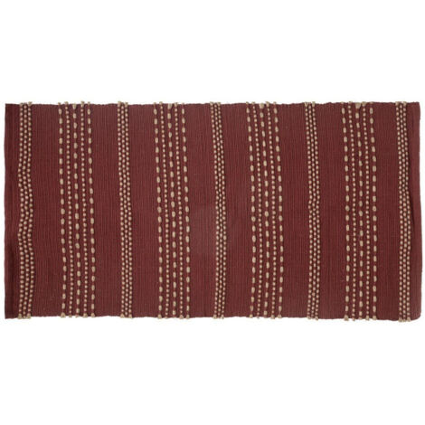 Tapis Déco "Bota" 70x140cm Terracotta