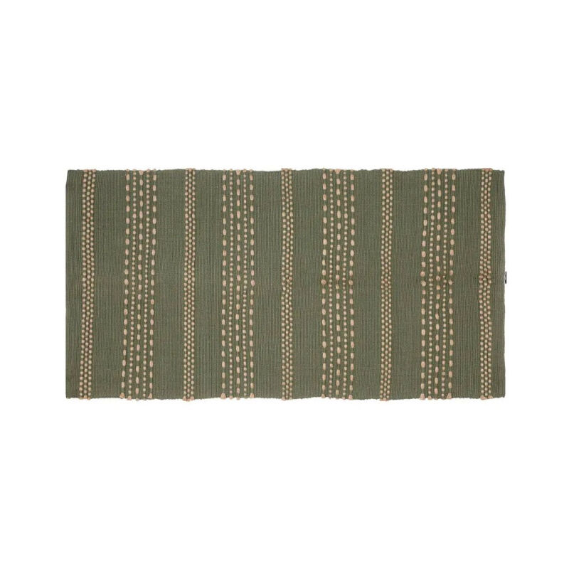 Atmosphera - Tapis Déco 'Bota' 70x140cm Vert Kaki