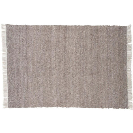 Tapis Déco en Laine "Betina" 200x300cm Marron