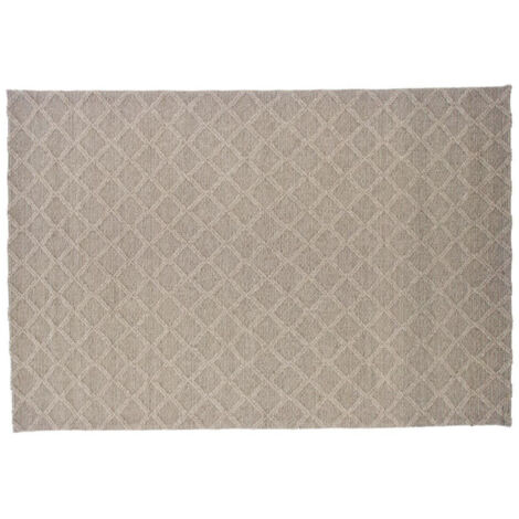 Tapis Déco en Laine "Cloudy" 200x300cm Beige