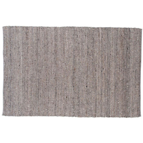Tapis Déco en Laine "Loump" 200x300cm Gris & Beige