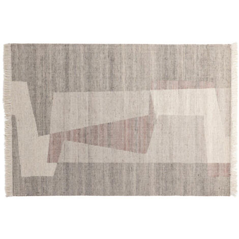 Tapis Déco en Laine "Rio" 160x230cm Beige