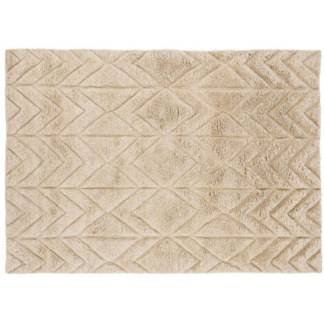 Tapis Déco en Laine "Zoe" 200x300cm Beige