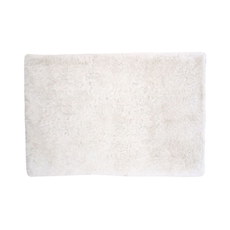 Paris Prix - Tapis Déco 'Grace' 200x300cm Blanc