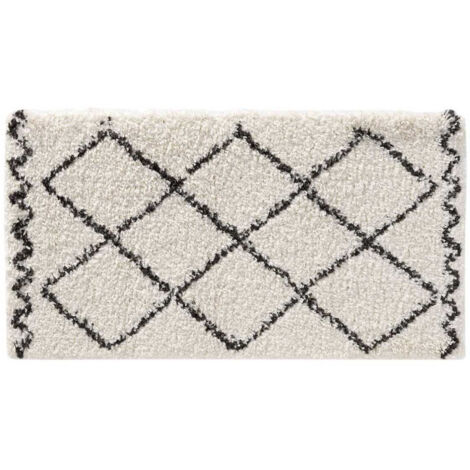 Tapis Déco Imprimé "Saoura" 160x230cm Beige
