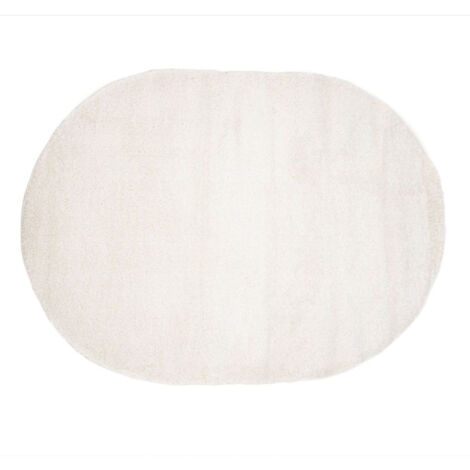 Tapis Déco Ovale "Walter" 240x340cm Blanc