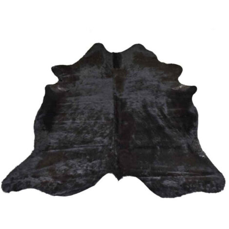 Tapis Déco "Peau de Vache" 195x230cm Noir