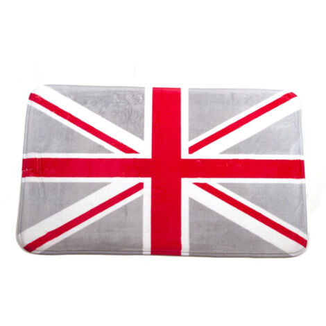 Tapis Déco "Printe London" 50x80cm Gris