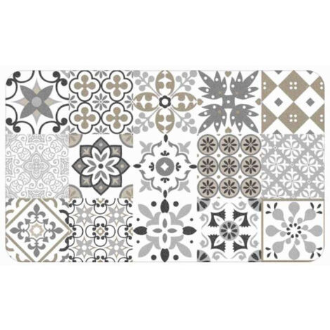 Tapis Déco Rectangle "Salou" 45x75cm Naturel