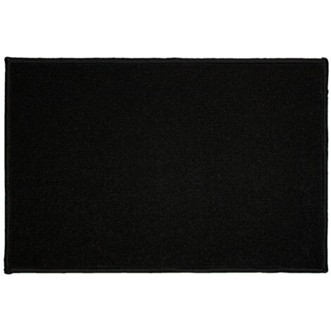 Tapis Déco Rectangulaire "Primobis" 40x60cm Noir
