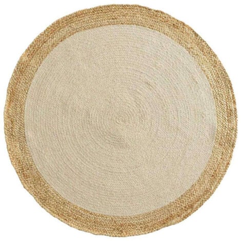 Tapis rond naturel en jute 120 cm Eternal - Ferm Living