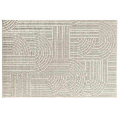 Tapis Déco Tissé "Ezio" 160x230cm Naturel
