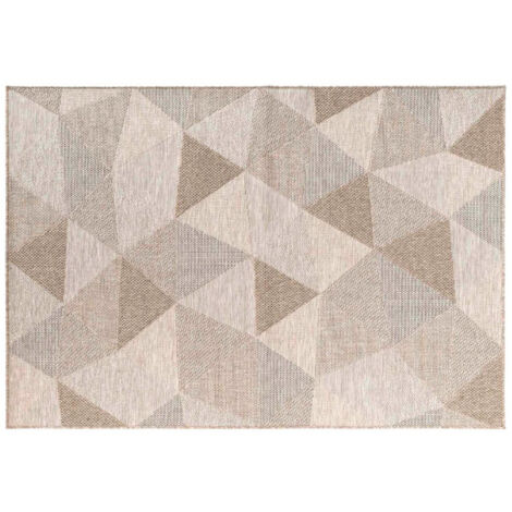 Tapis Déco Tissé "Odilon" 160x230cm Beige