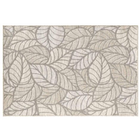 Tapis Déco Tissé "Vitalis" 120x170cm Naturel