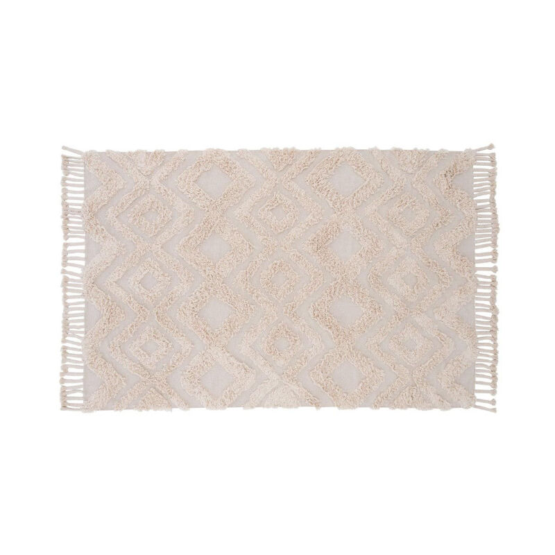 Tapis Déco Tufté "Hilma" 200x300cm Beige