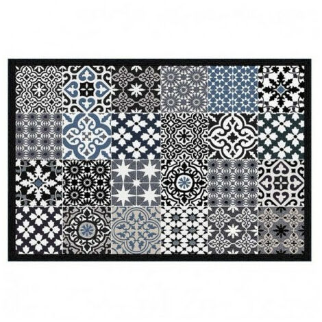 Tapis Déco Velvet Carrelage60x80cm - Decormat