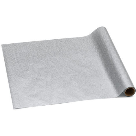 Tapis décoratif, argenté, 0,36 x 3 m