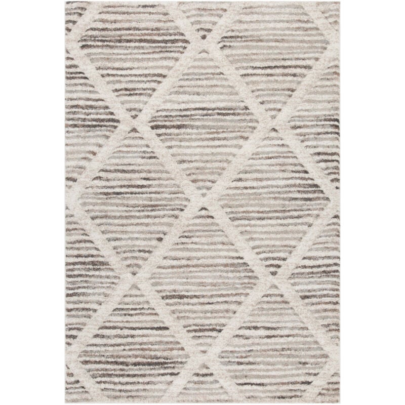 Future Home - Tapis déco intérieur style berbère losanges 160x230cm