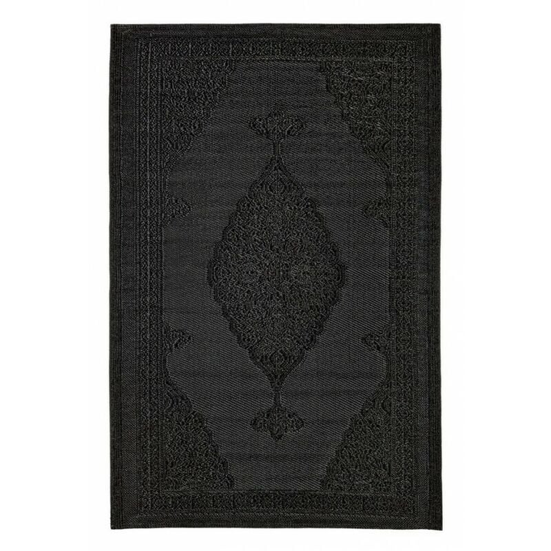 Bizzotto - Tapis Delbar Noir 150x210 Cod.0607653