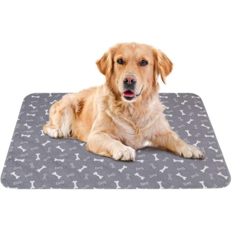 Tapis d'entraînement pour chiots, absorbant, lavable et réutilisable, imperméable