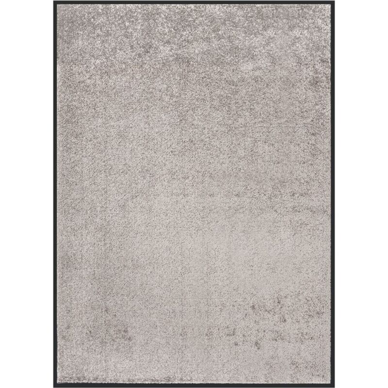 Maison Chic - Tapis d'entrée Paillasson Tapis de porte Gris 60x80 cm 16426