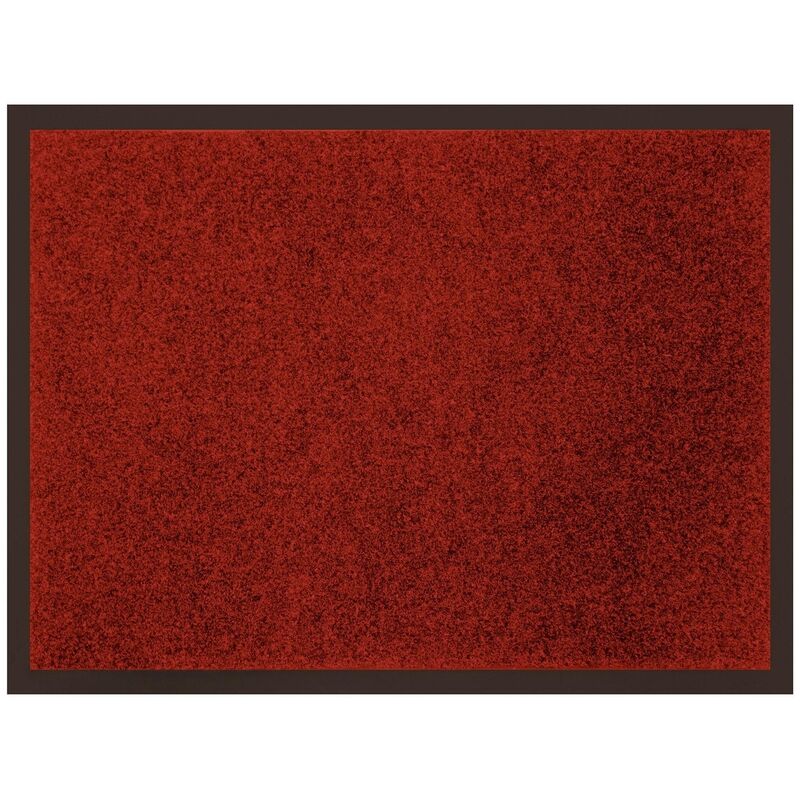 1001kdo - Tapis d'entree 60 x 80 cm Telio rouge