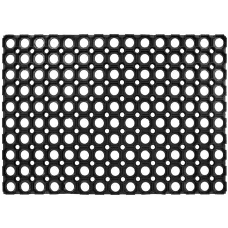Tapis d'Entrée "Amaury" 40x60cm Noir
