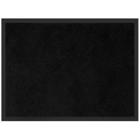 Tapis d'Entrée Antipoussière "Telio" 50x80cm Noir