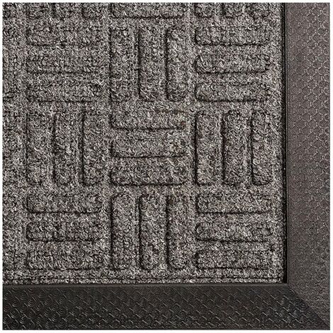 Tapis d'entrée en caoutchouc  8mm Turtle 1500x900mm gris