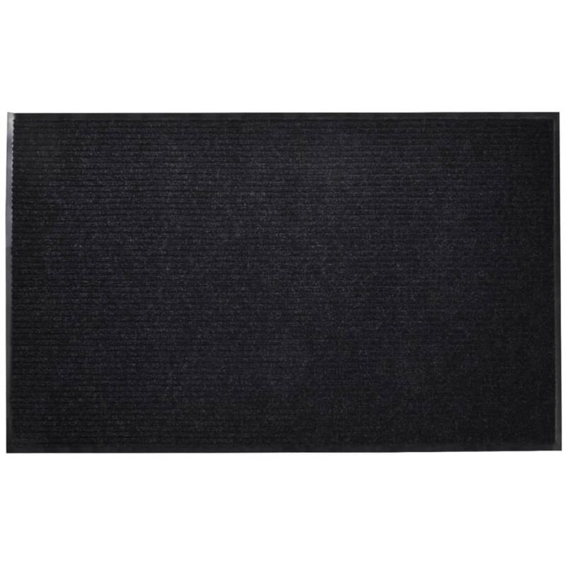 Tapis d'entr&eacute;e Noir pvc 90 x 60 cm Vidaxl Noir