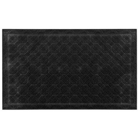 Tapis d'Entrée Grattoir "Picoto" 44x74cm Noir