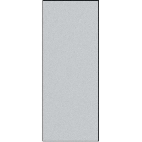 Tapis d'entrée Gris et Noir 120 x 300 cm 100% Polyamide