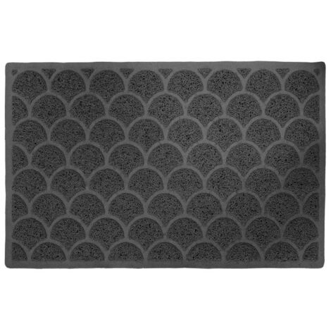 Tapis d'Entrée "Luna" 43x75cm Noir