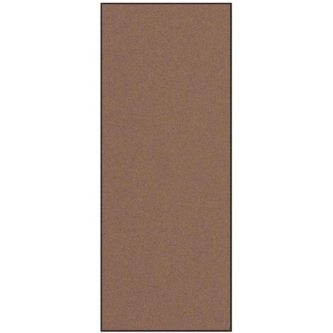 Tapis d'entrée Marron et Noir 120 x 300 cm 100% Polyamide