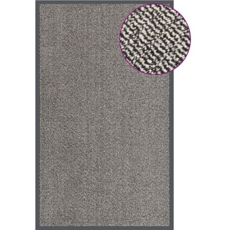 Tapis d'entrée Paillasson touffeté  Tapis de porte 90x150 cm Marron clair 48195