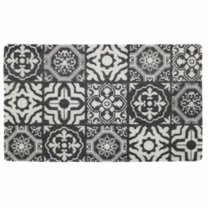 Bricoline - Tapis rectangulaire - l 75 x 45 cm - pvc - Lisbonne - Livraison gratuite