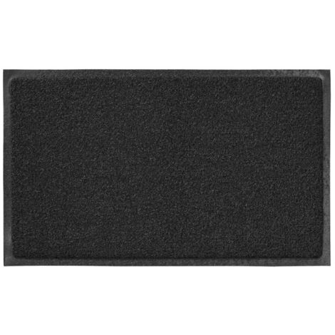 Tapis d'Entrée Spaghetti "Yoni" 45x75cm Noir
